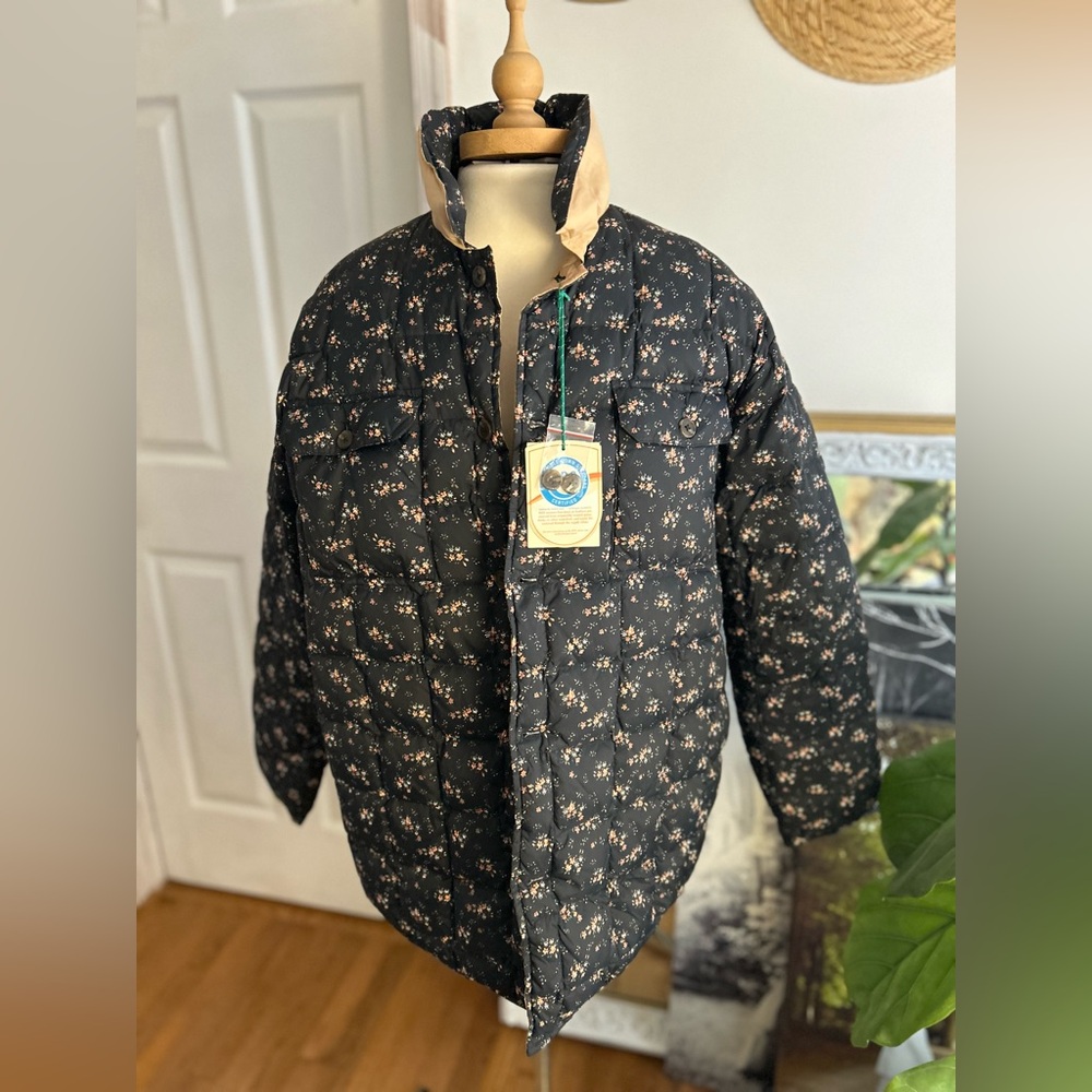 New with tags The Great. Outdoors The Reversible Down Trapper Puffer Sz large - Picture 3 of 12
